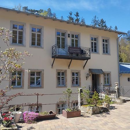 Ferienwohnung Parkblick Im Badehaus Rosenthal-Bielatal Exterior foto