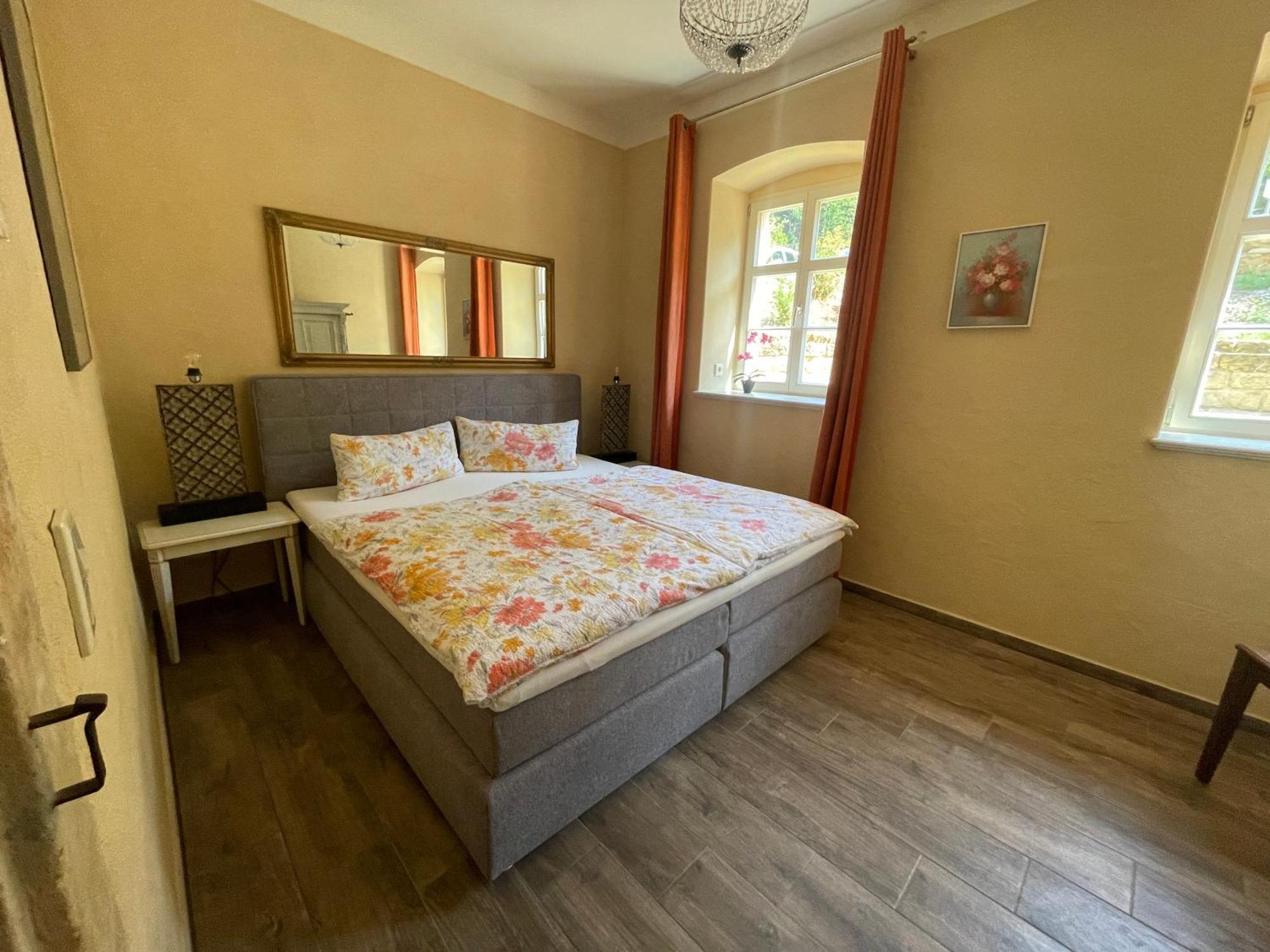 Ferienwohnung Parkblick Im Badehaus Rosenthal-Bielatal Exterior foto