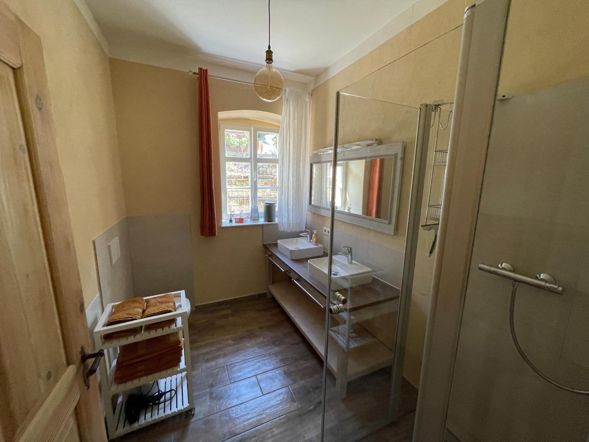 Ferienwohnung Parkblick Im Badehaus Rosenthal-Bielatal Exterior foto